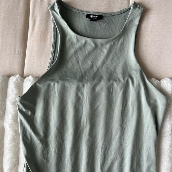 Express Women's Bodysuit in Sage - Picture 2 of 5